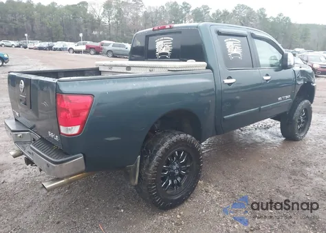 2005 Nissan Titan Le from USA, damaged, VIN 1N6BA07B65N519882